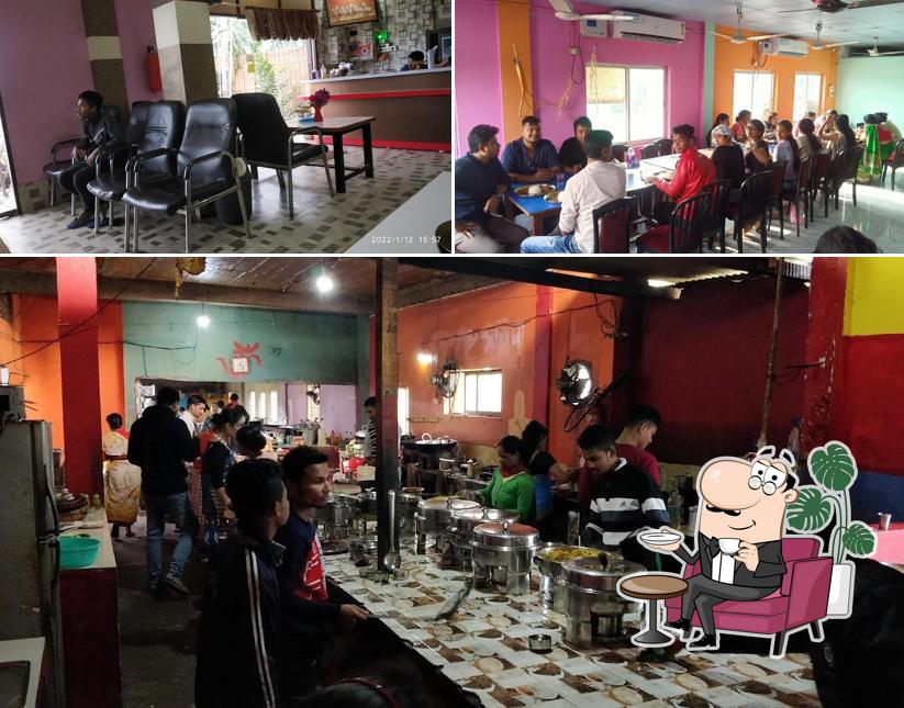 The interior of Anuraag Dhaba