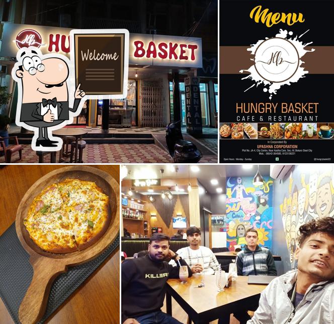 Look at the pic of Hungry Basket