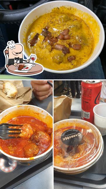 CarboNà Osteria Romana Take Away offre pasti a base di carne