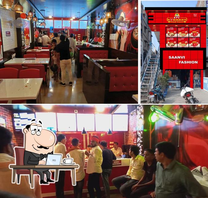 Check out how Efc Restaurant buxar looks inside