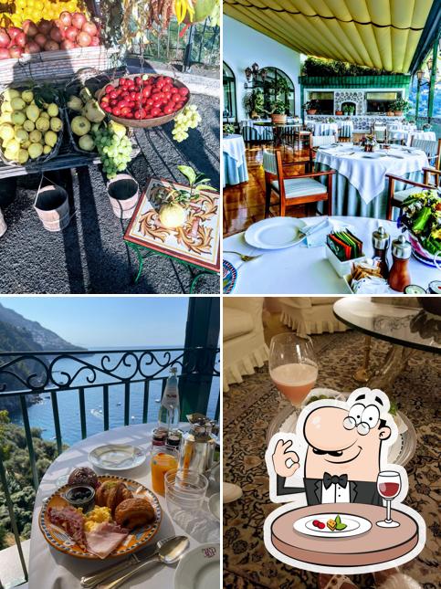 Cibo al Il San Pietro di Positano