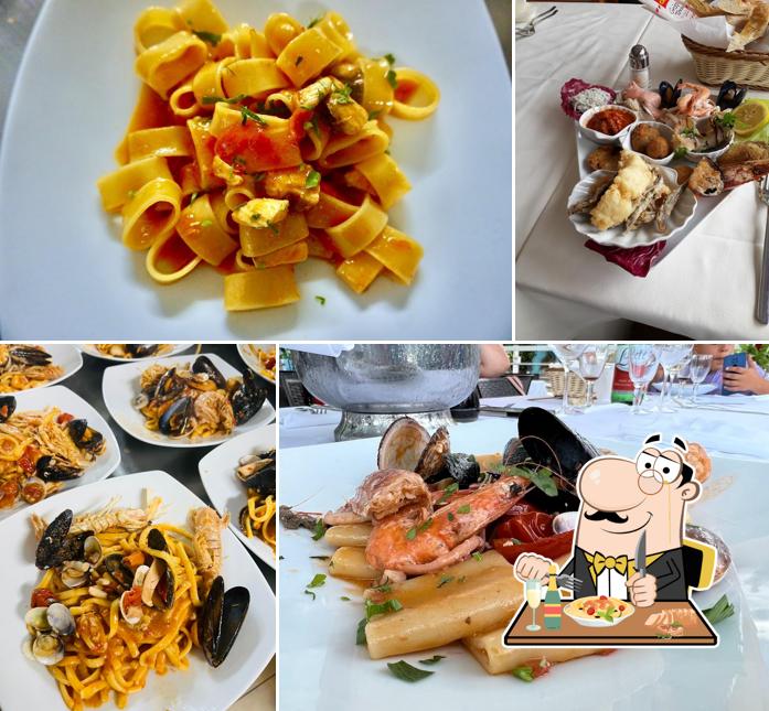 Platti al Ristorante L'Ancora