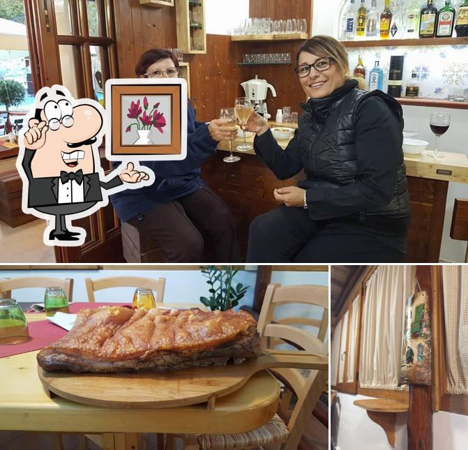 Gli interni di La Bottega