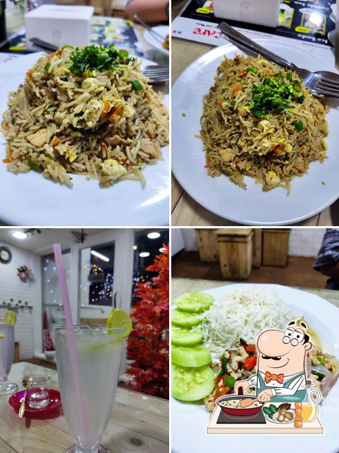 Fried rice at Lao Thai Cafe