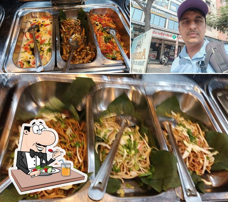 The photo of food and exterior at Pizza Buffet - Anand