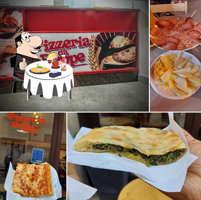 Piatto di formaggi al Pizzeria Da Peppe