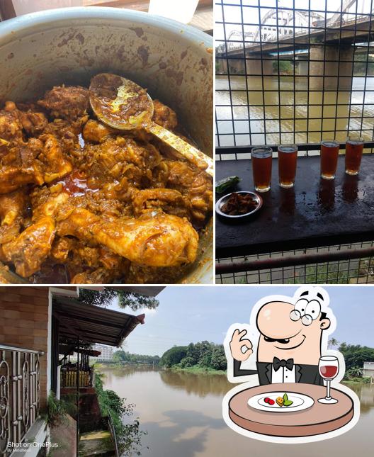 This is the image depicting food and exterior at Regal Bar
