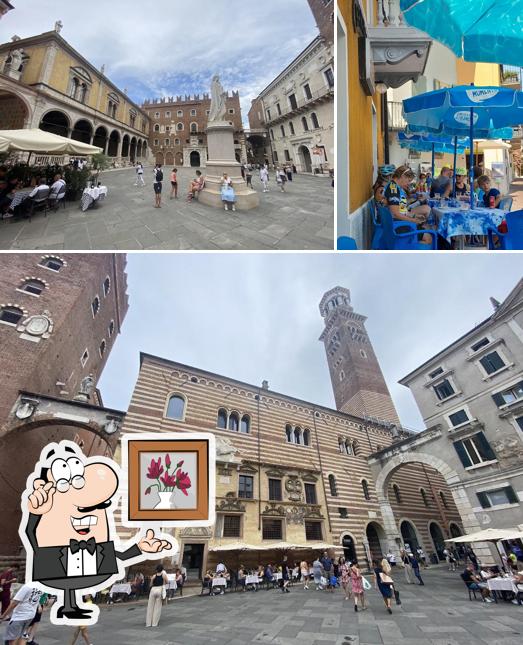 Gli interni di Bar Fabry