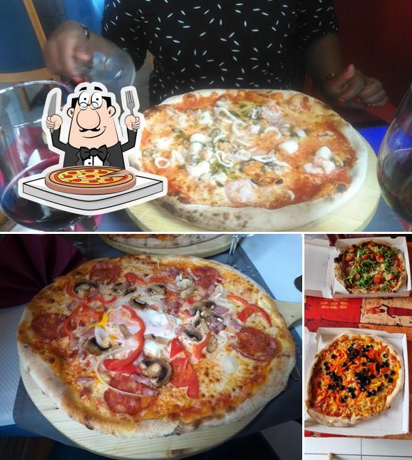 Choisissez des pizzas à Garibaldi