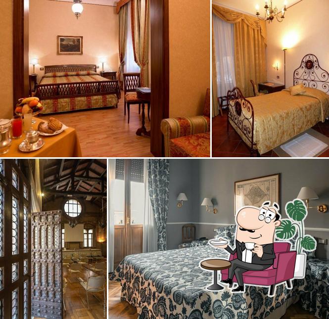 Gli interni di Hotel Posta