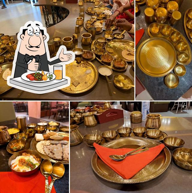 Meals at Kathiyawadi Darbar Alkapuri - Premium Kathiyawadi Gujarati Thali