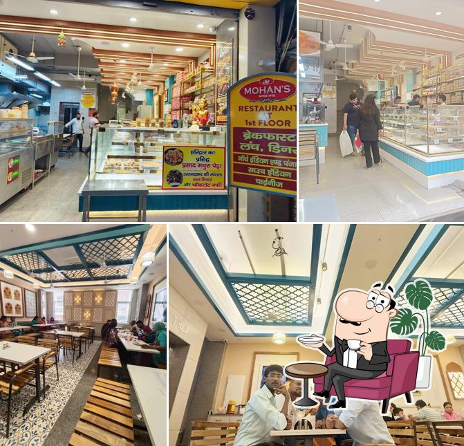 The interior of Mohan’s Food Court
