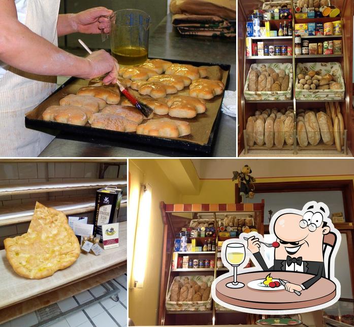 Cibo al Panificio Antico Forno di Verdiani Vania