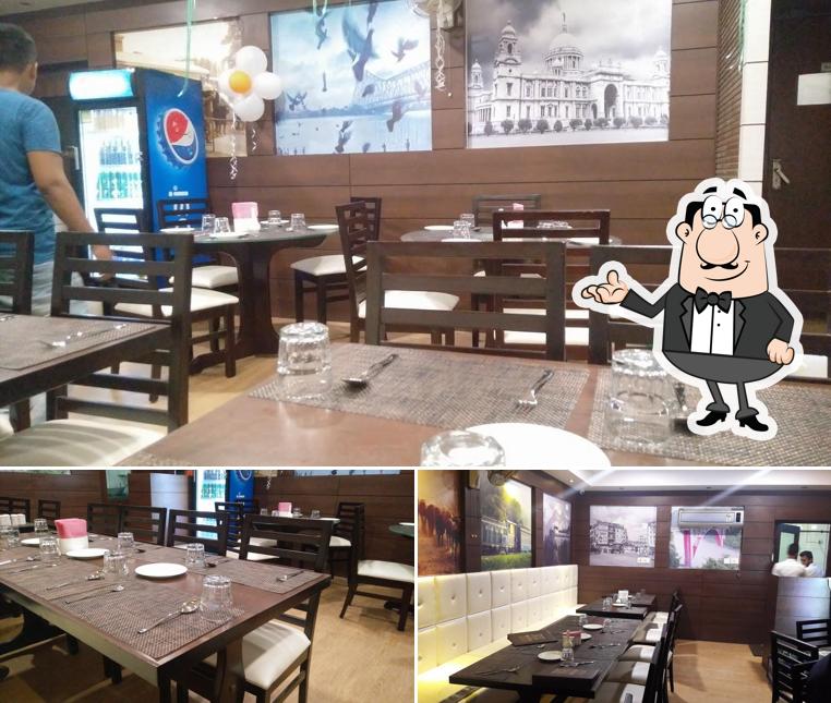 The interior of The Arsalan Siliguri