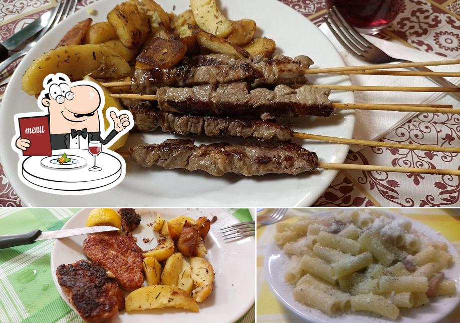Cibo al Trattoria Il Baffone