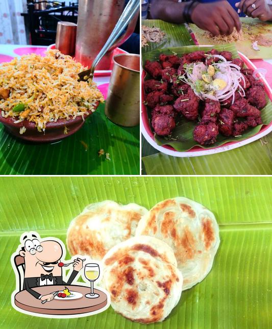 Meals at Uppu kaaram courtyard