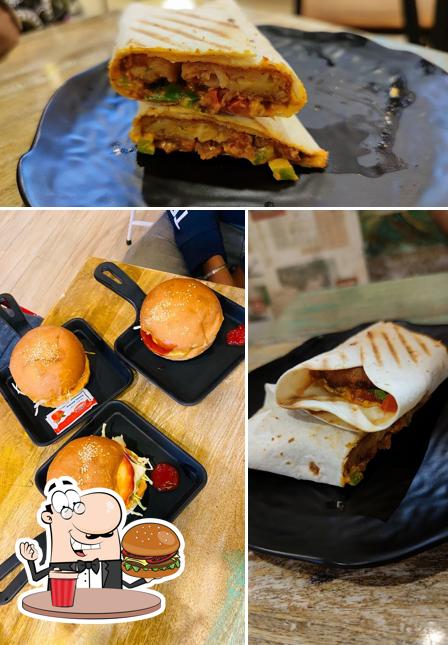 Order a burger at Samocha : Stories Around Chai