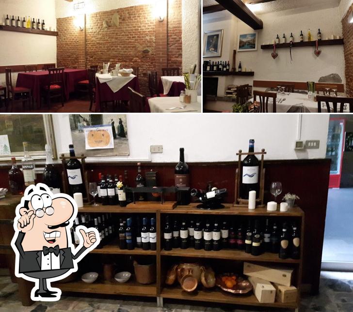 Gli interni di Trattoria Campagna 1873 da Pierino