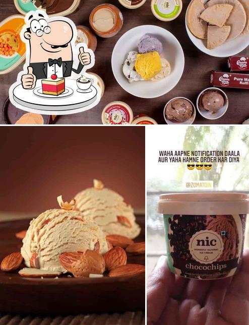 NIC Ice Creams offers a selection of sweet dishes