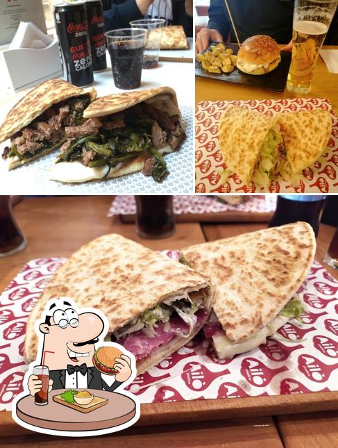 Gli hamburger di Ailò Piadina potranno soddisfare i gusti di molti