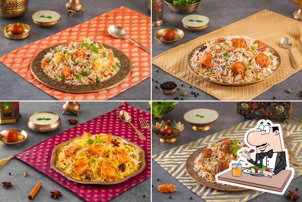 Food at Behrouz Biryani Lalpur