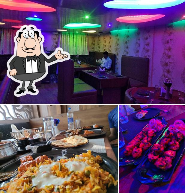 The interior of Chowka Family Restaurant-Best restaurant in Madhepura