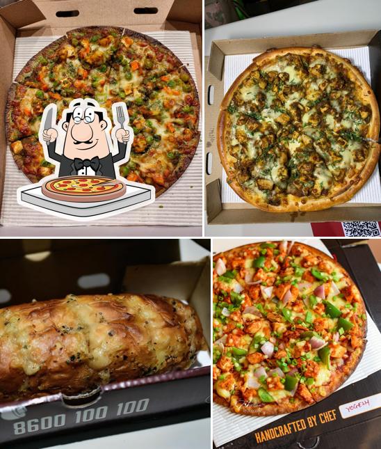 Try out pizza at Circle Of Crust