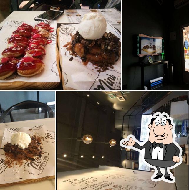 The interior of Mini Pancakes and More