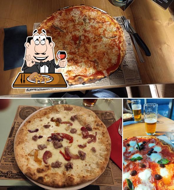 Scegli tra le molte varianti di pizza