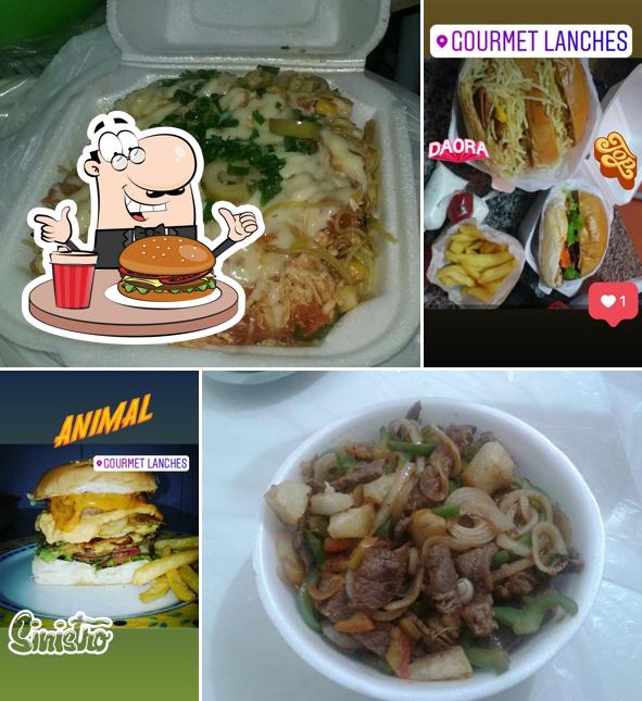 Os hambúrgueres do Gourmet Lanches irão saciar diferentes gostos