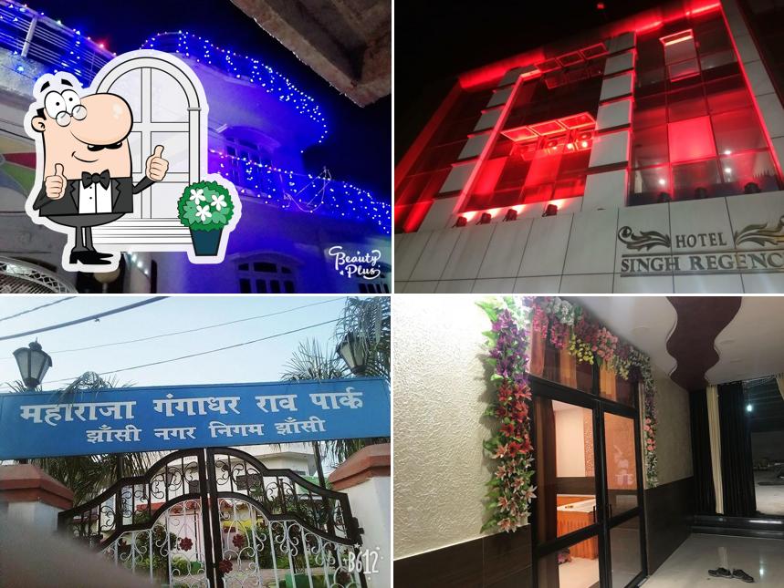 Check out the exterior of Singh Foods- By Hotel Singh Regency