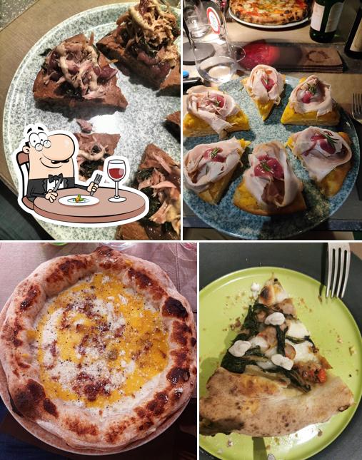 Platti al L'Evoluzione Pizza