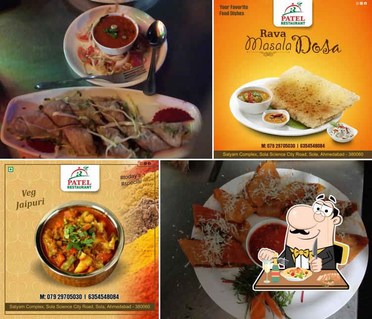 Food at Patel Restaurant