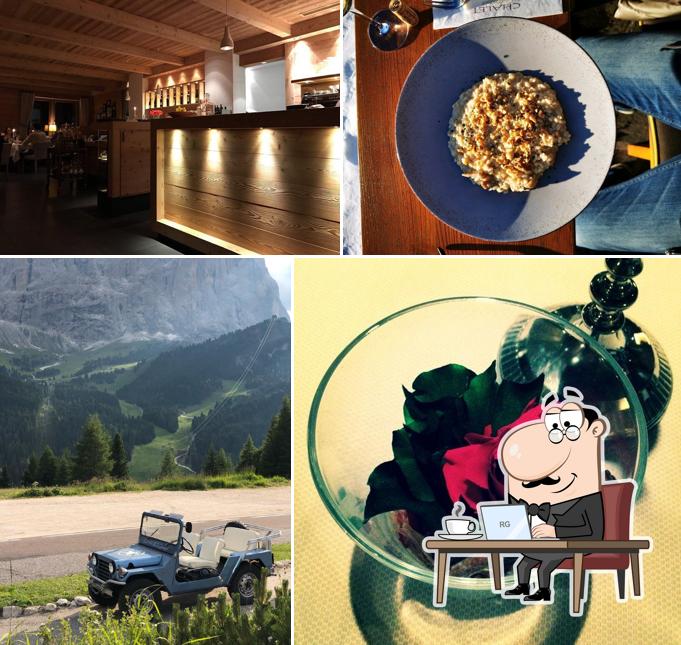 Gli interni di Restaurant Chalet Gerard