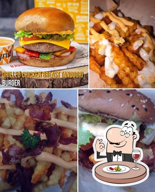 Meals at Burgrill GK2 - Best Burgers in South Delhi