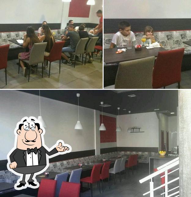Gli interni di Fast food DON "Kebab"