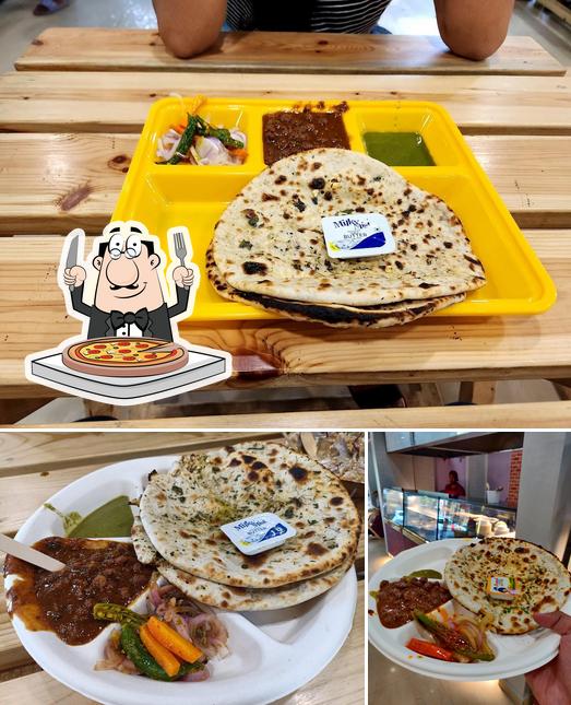 Order pizza at Gopal Jee Cafe