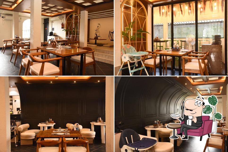 The interior of Gumsar Dining - Pan Asian cuisine