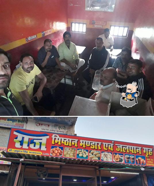 Food at Raj Misthan Bhandar