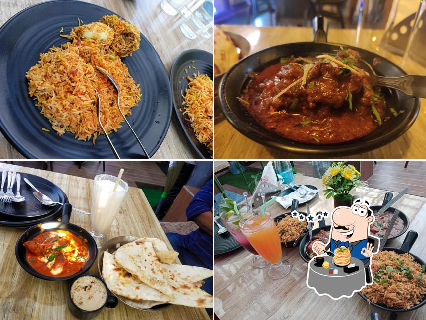 Food at The Aromas of Punjab