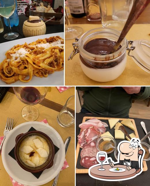 Cibo al Trattoria Osti Matti