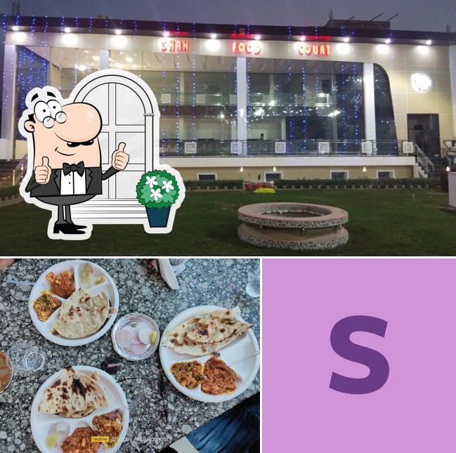 You can get some fresh air outside SHAH FOOD COURT