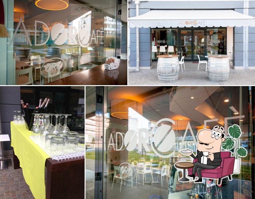 Siediti a un tavolo di Adoro Cafè