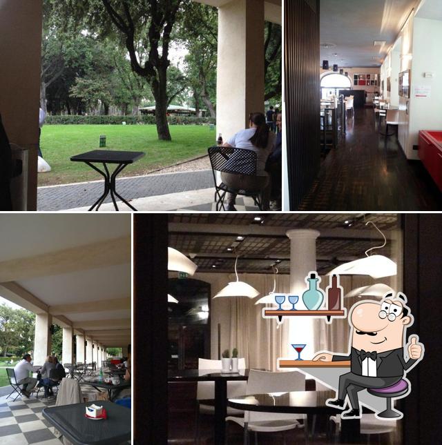 Gli interni di Cine Caffè - Casina delle Rose