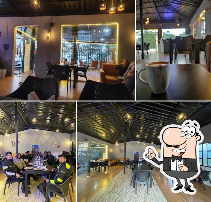 The interior of THE HILLS CAFE