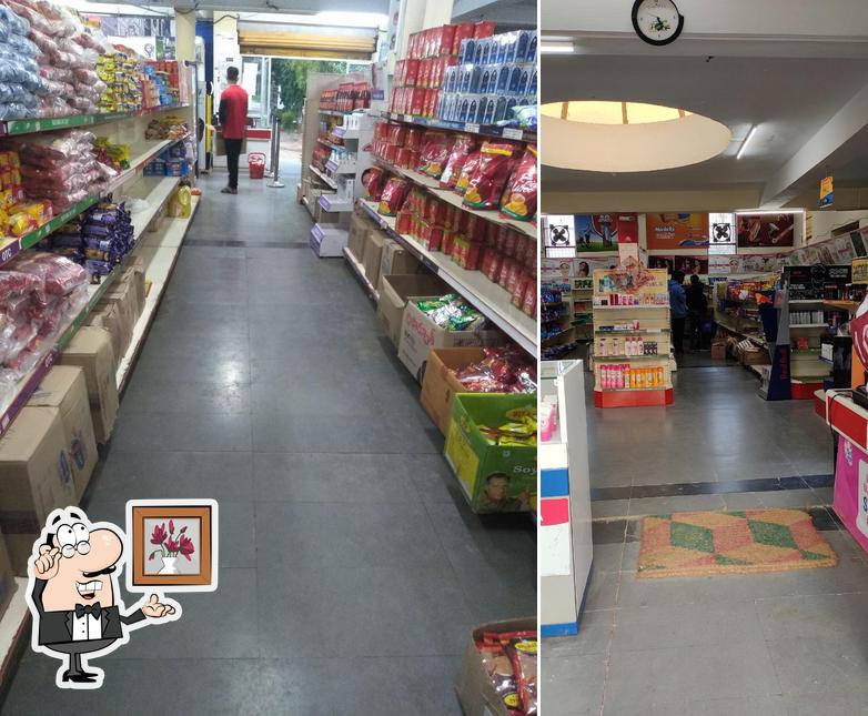 The interior of KPKB CPC CISF NISA CANTEEN