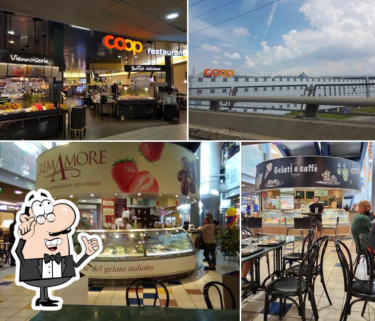 Gli interni di Coop Restaurant Crissier