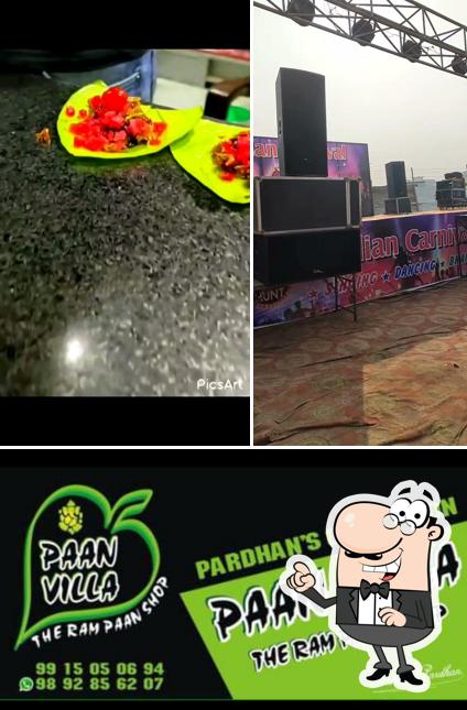 The interior of Paan Villa