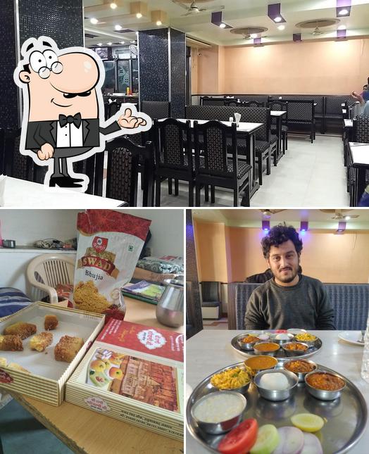 The interior of Ganesh Hotel and Restaurant
