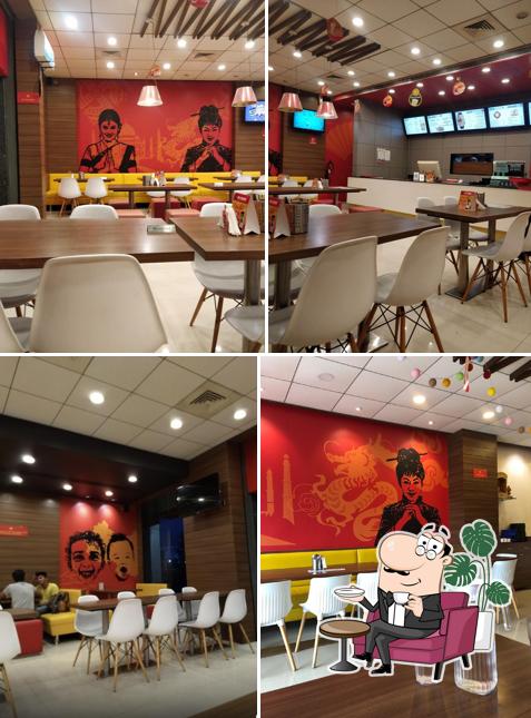 Take a seat at one of the tables at Go China Restaurant
